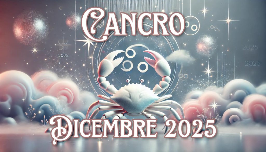 Oroscopo Cancro Dicembre 2025