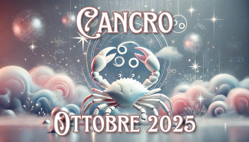 Oroscopo Cancro Ottobre 2025