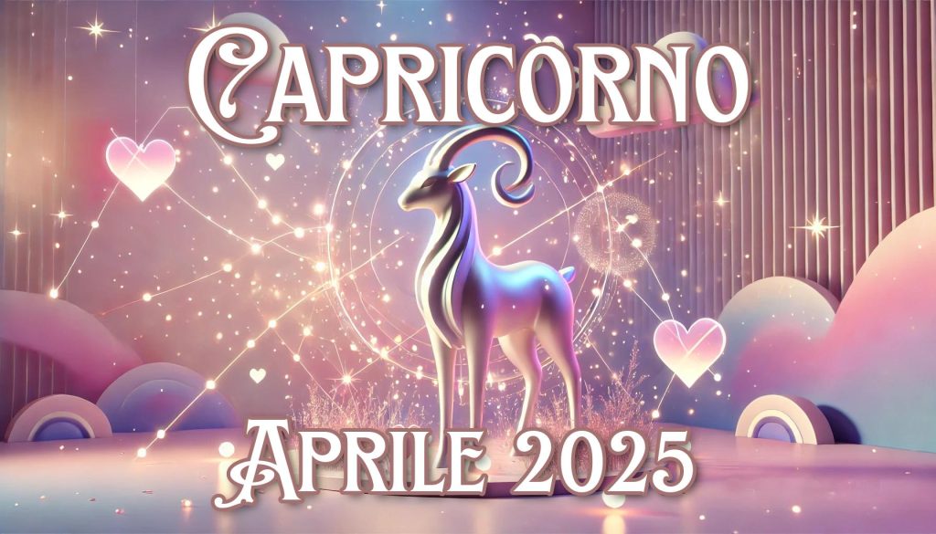 Oroscopo Capricorno Aprile 2025