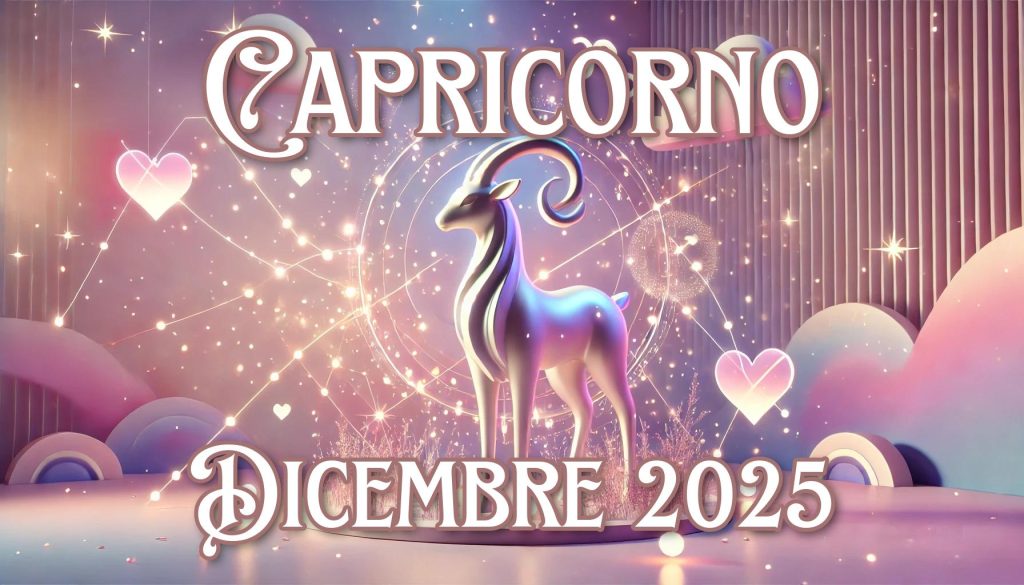 Oroscopo Capricorno Dicembre 2025