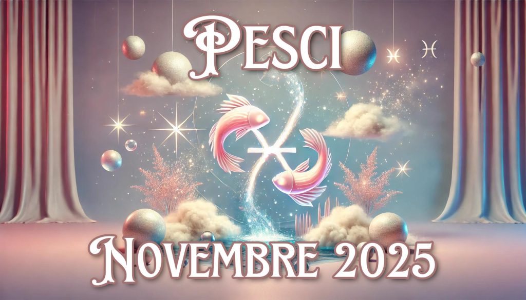 Oroscopo Pesci Novembre 2025