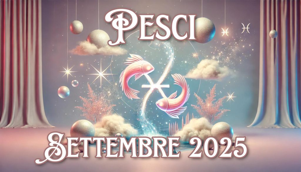 Oroscopo Pesci Settembre 2025