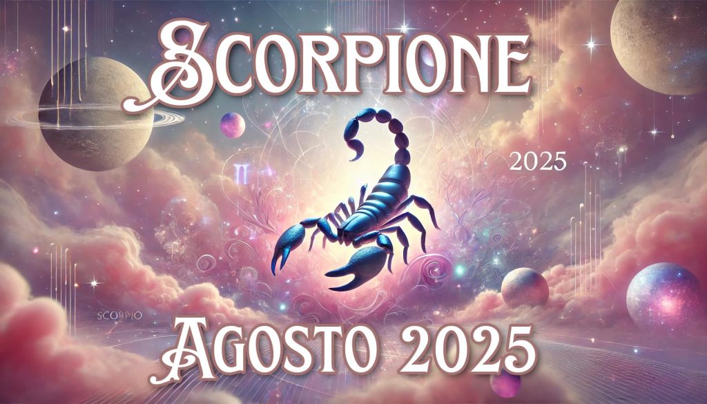 Oroscopo Scorpione Agosto 2025